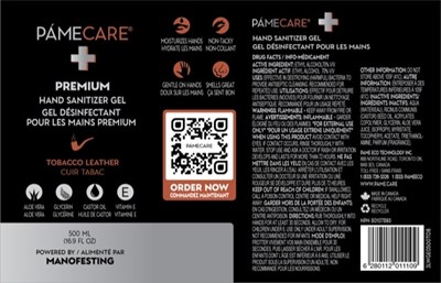 Label (500 mL Gel Tob Ethyl)